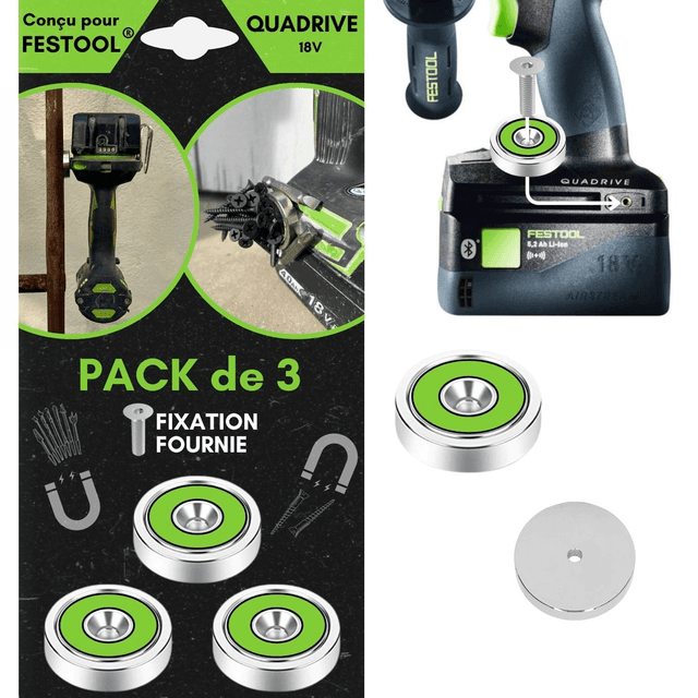 Support Magnétique FESTOOL (lot de 3)