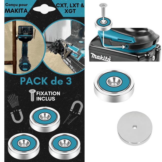 Support Magnétique MAKITA (lot de 3)